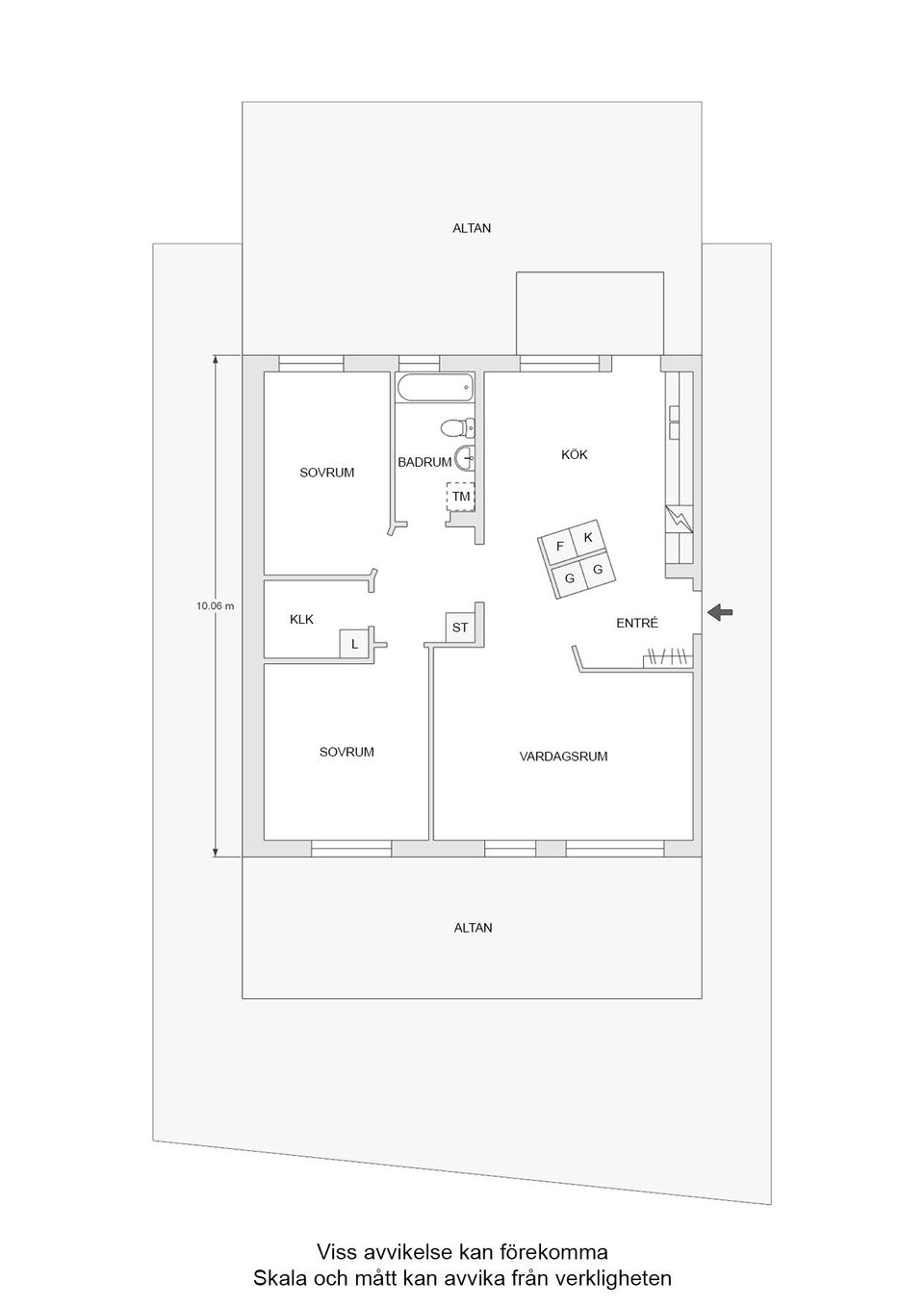 Bostadsrätt, Westmansgatan 90, T1, Linköping