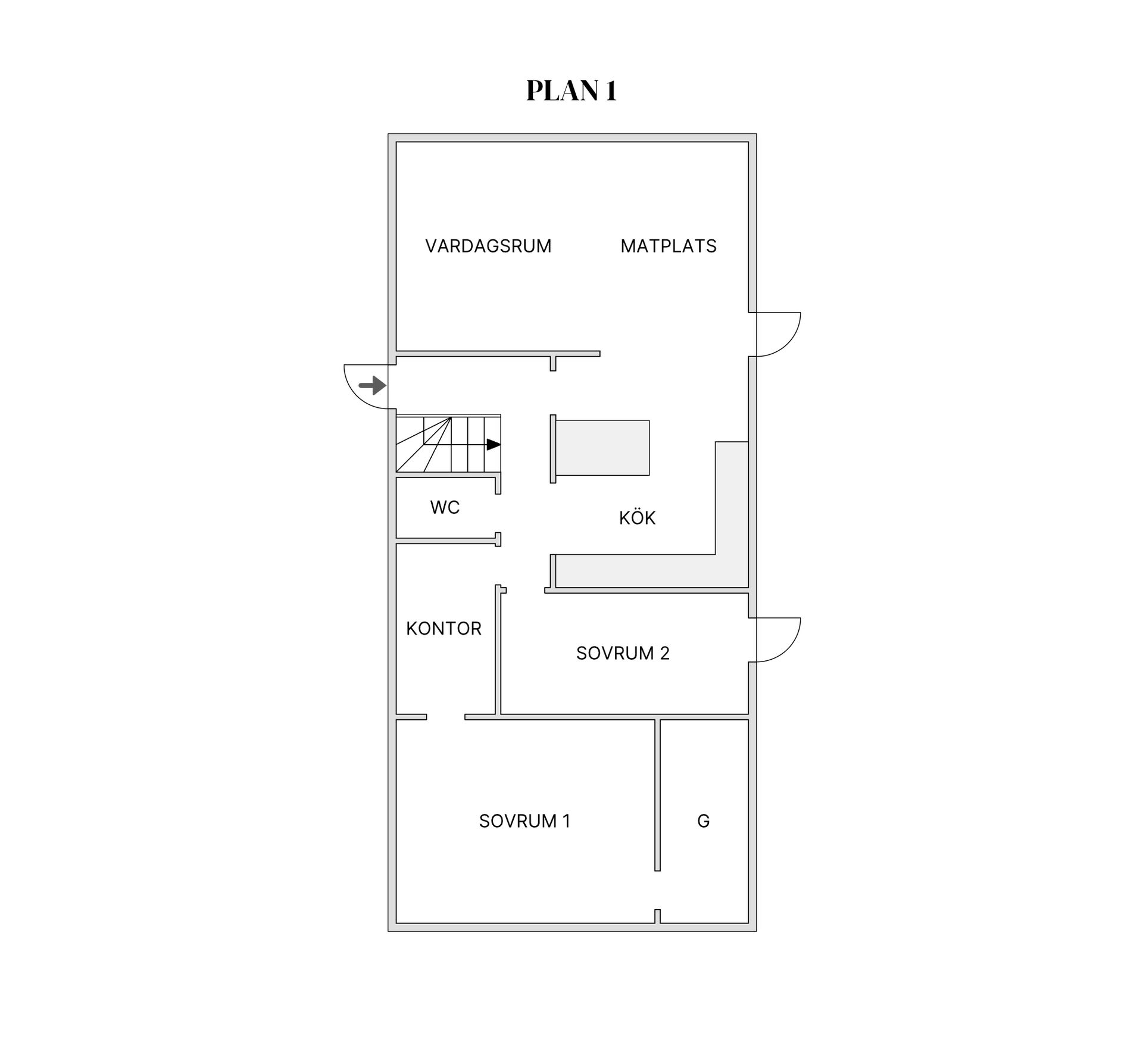 Villa, Hedvägen 24, Grytnäs, Kalix