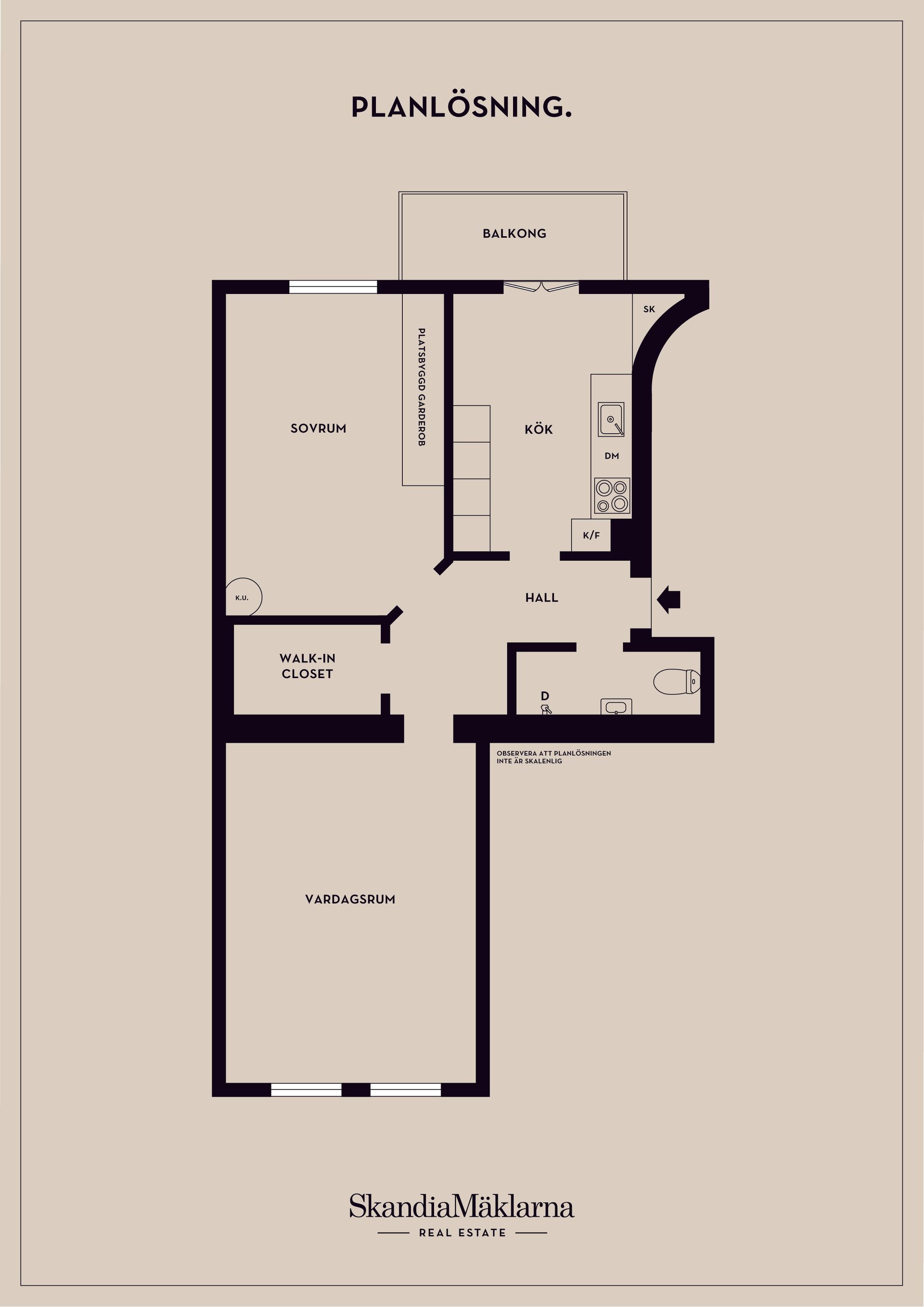 Bostadsrätt, Karlbergsvägen 67, 1,5tr, Vasastan, Stockholm