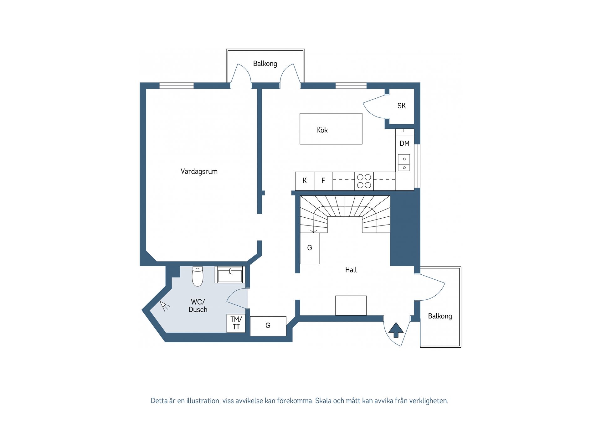 Bostadsrätt, Nils Ericsons gata 14, Vasastaden, Skövde