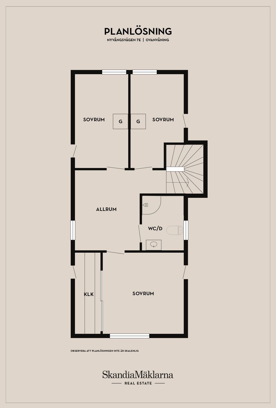 Radhus, Nyvångsvägen 7E, Skurup