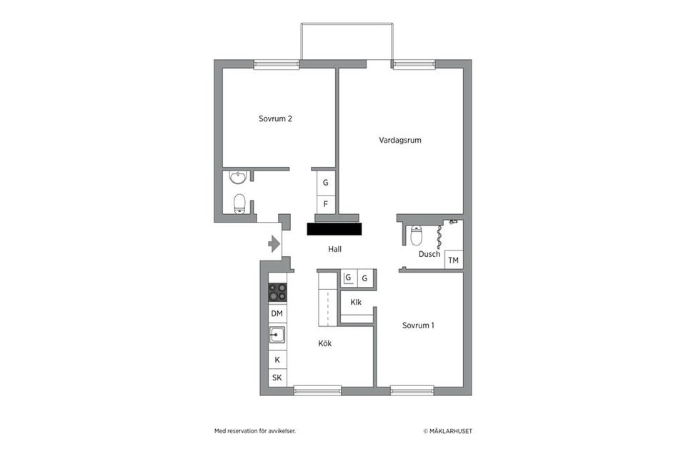 Bostadsrätt, Kastellgatan 48, Brännan, Härnösand