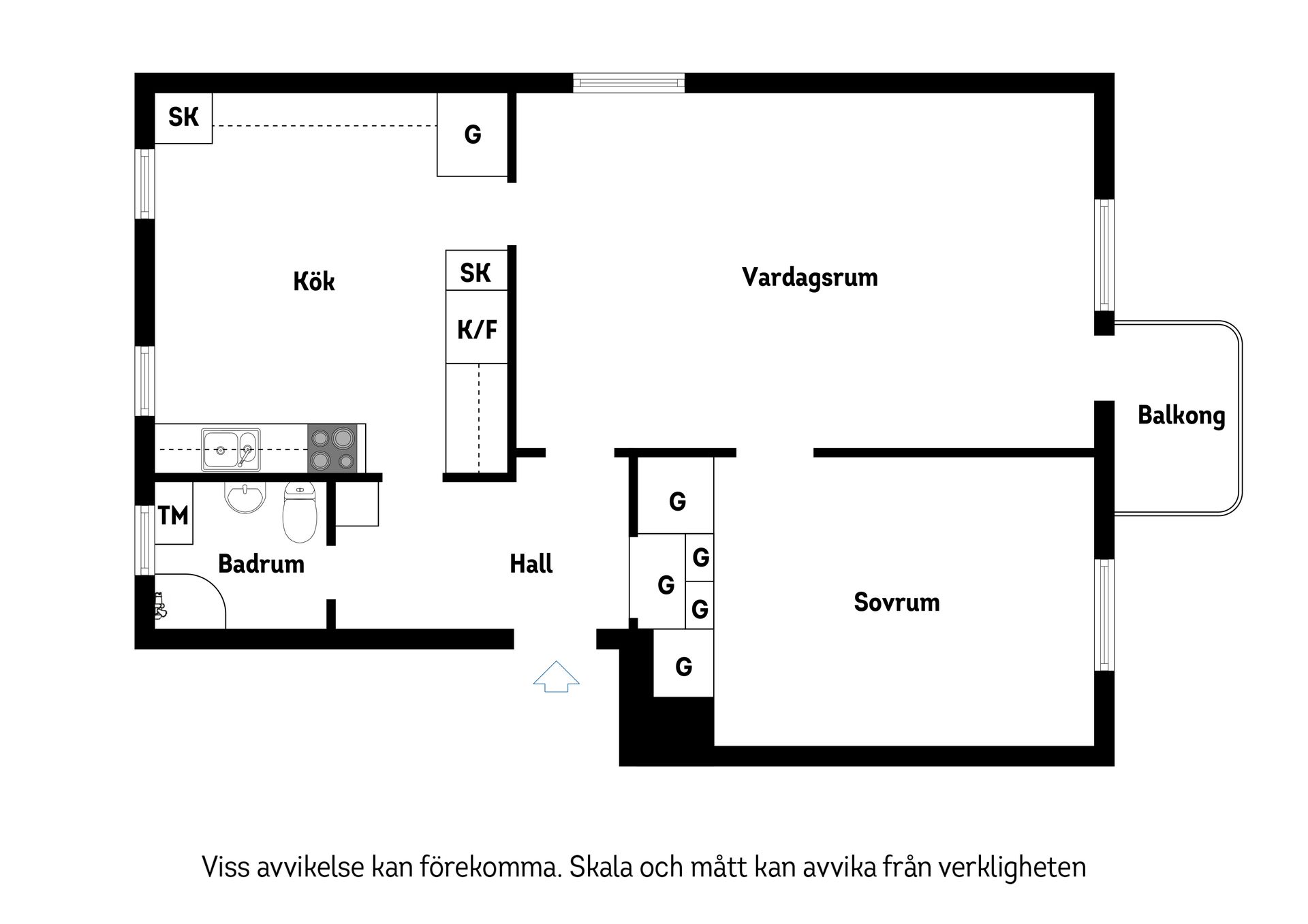 Bostadsrätt, Fjärdhundragatan 13, S:t Ilian, Enköping