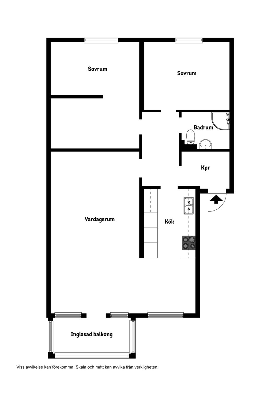 Bostadsrätt, Valthornsvägen 4A, Södra Nynäshamn, Nynäshamn