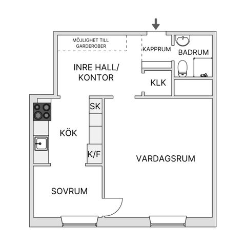 Bostadsrätt, Blekingegatan 36, Södermalm - Skanstull, Stockholm