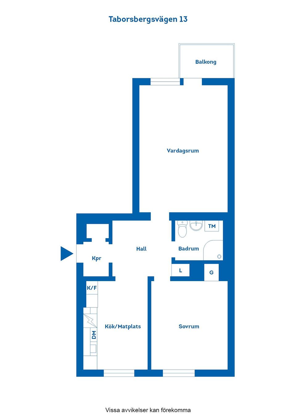 Bostadsrätt, Taborsbergsvägen 13, Haga, Norrköping