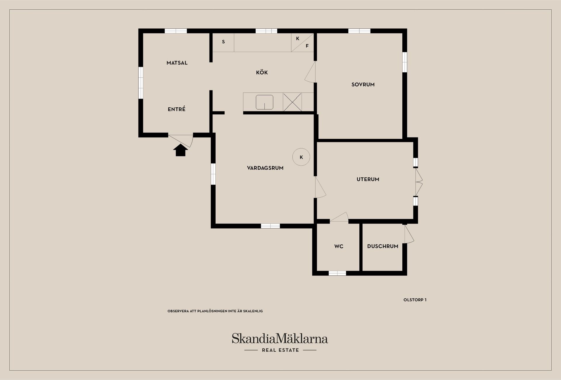 Villa, Olstorp 1, Vireda, Aneby