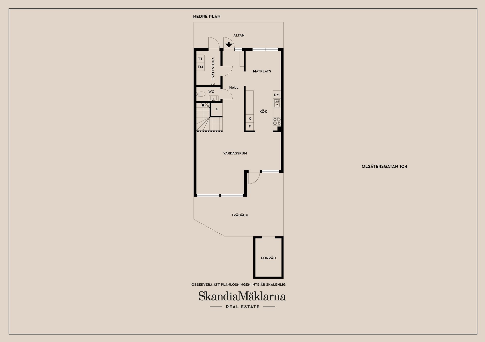 Radhus, Olsätersgatan 104, Lorensberg, Karlstad