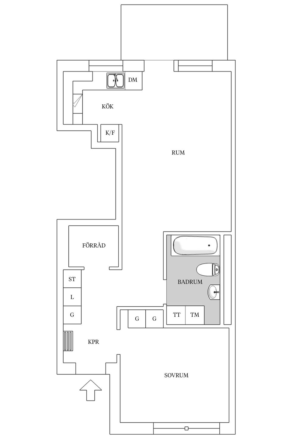 Bostadsrätt, Kamomillagatan 17, 1 tr, Bromma - Annedal, Stockholm