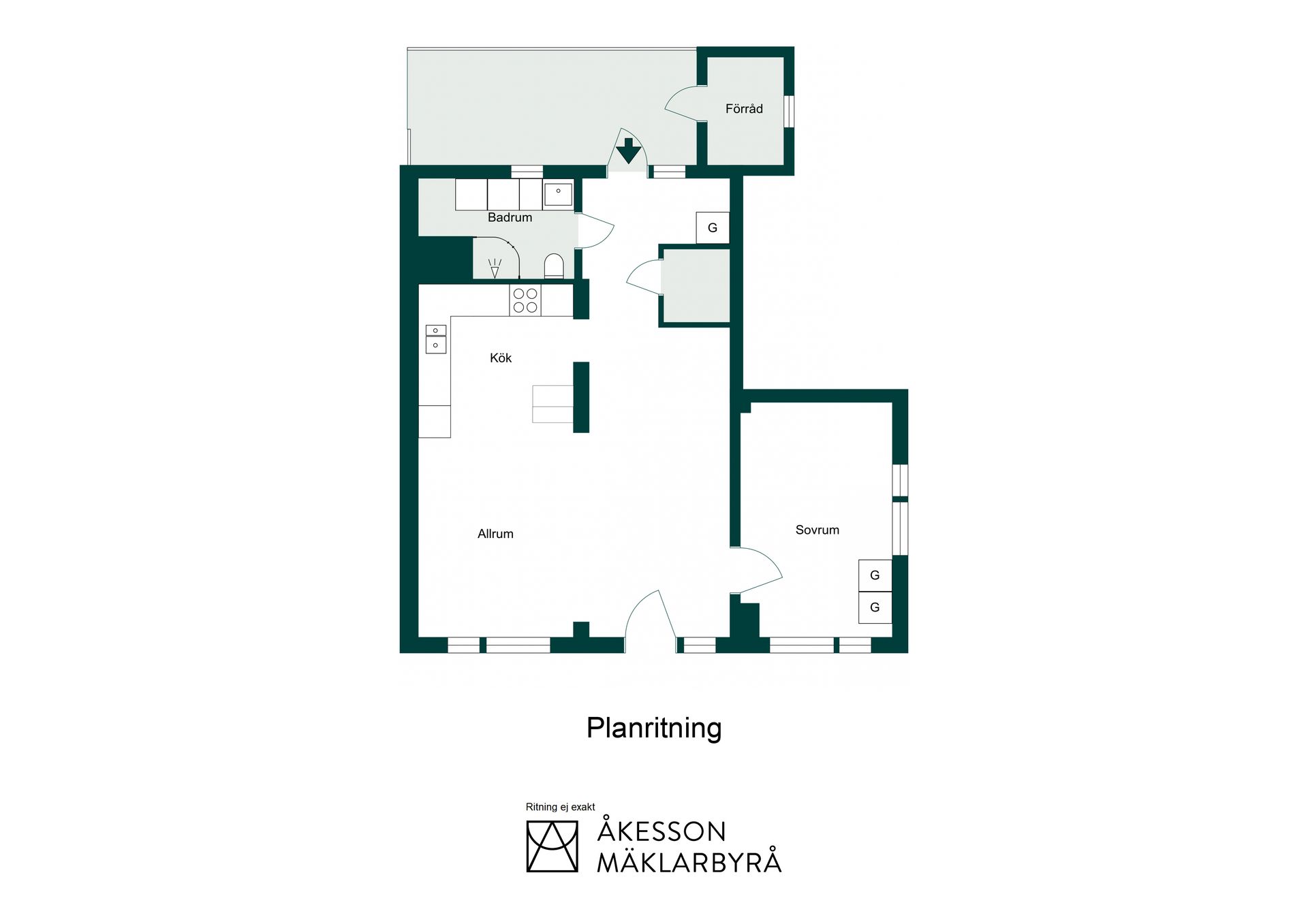 Bostadsrätt, Vikaholmsallén 39E, Vikaholm, Växjö