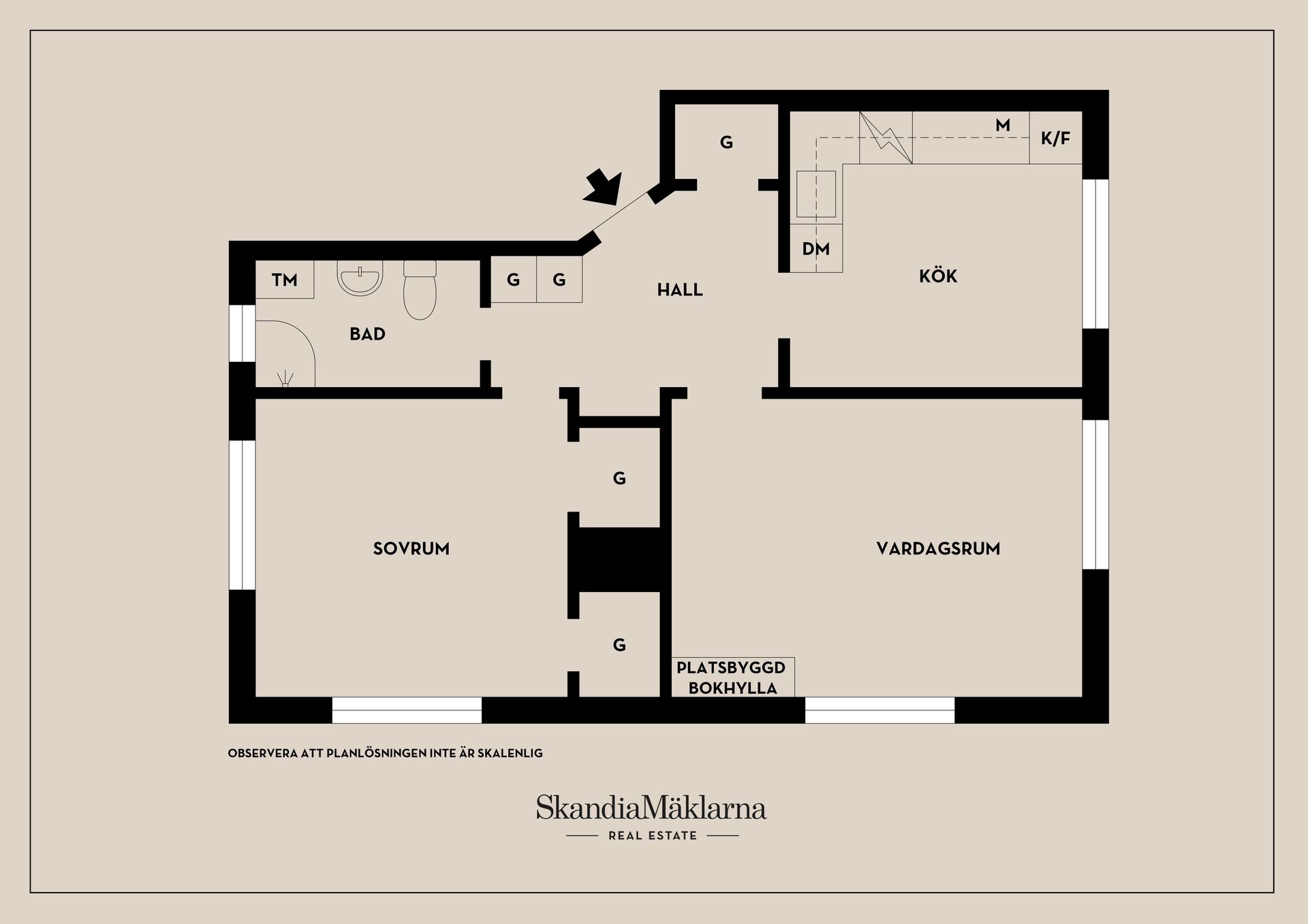 Bostadsrätt, Tallbacksvägen 22, Johannesfred/Ulvsunda, Stockholm