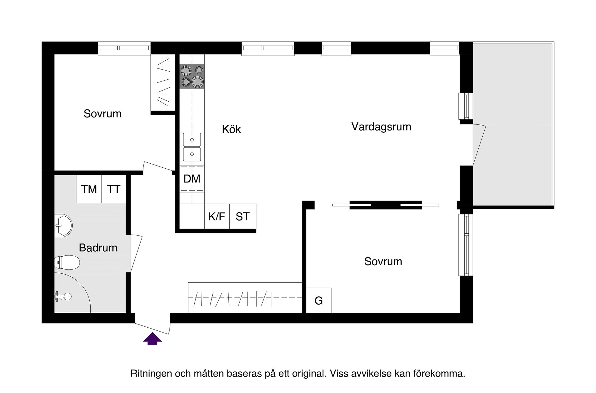 Bostadsrätt, Ölandsresan 3B, Sävja, Uppsala