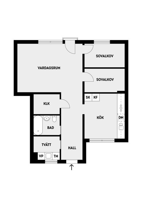Bostadsrätt, Västergården 253, Västergården, Vallentuna