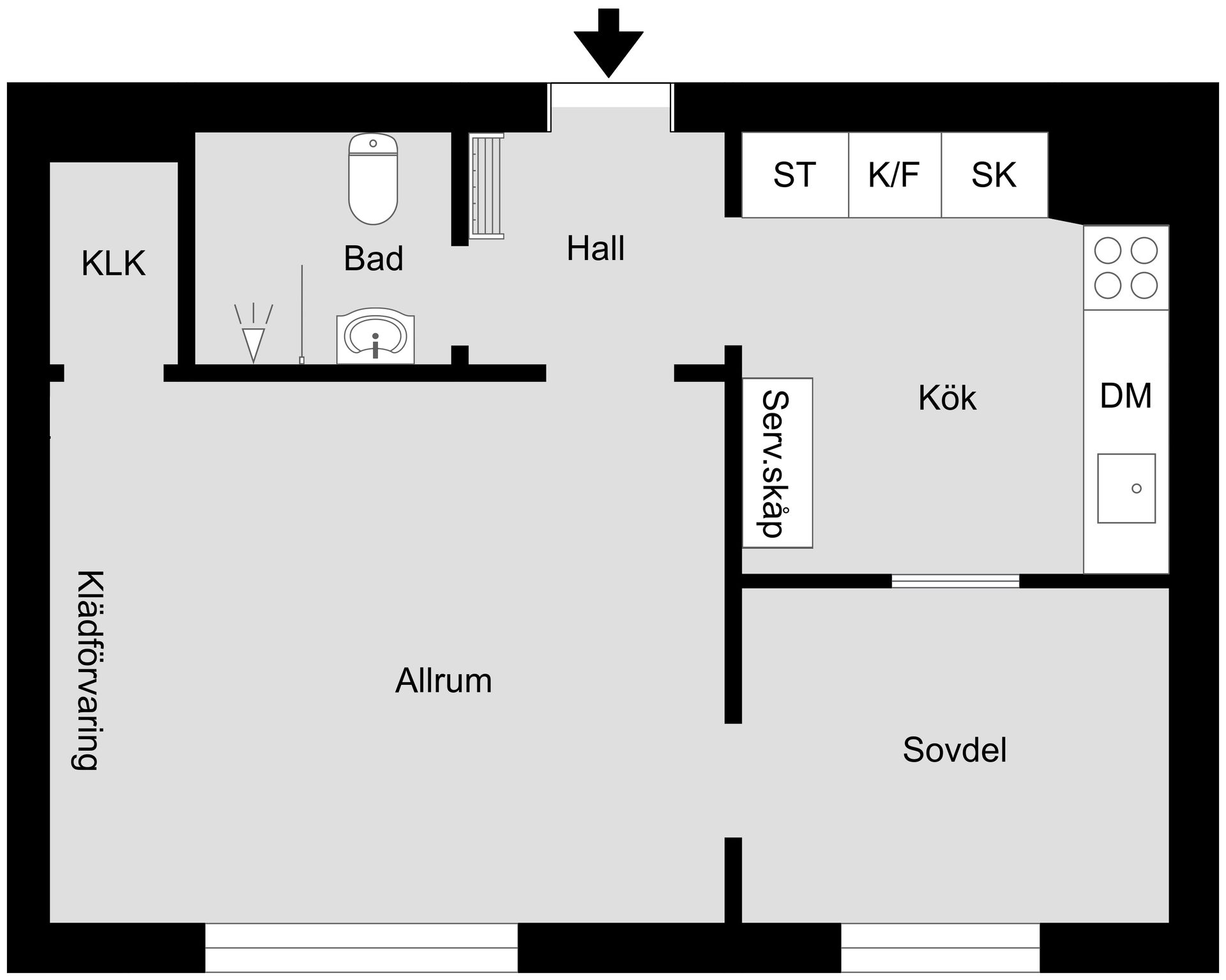 Bostadsrätt, S:t Olofsgatan 52A, Höganäs / Centrum, Uppsala