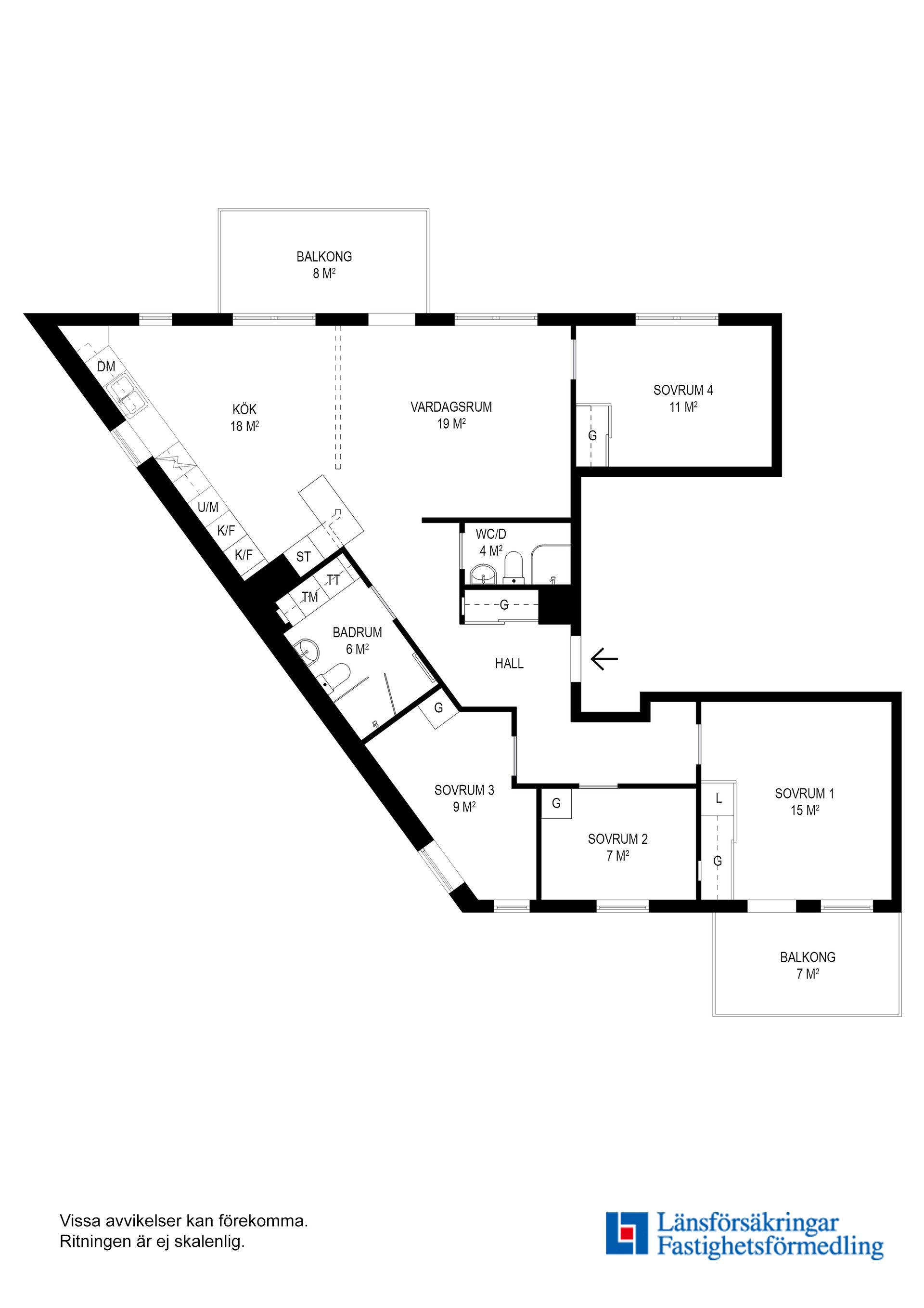 Bostadsrätt, Krögers Promenad 27, Silverdal, Sollentuna