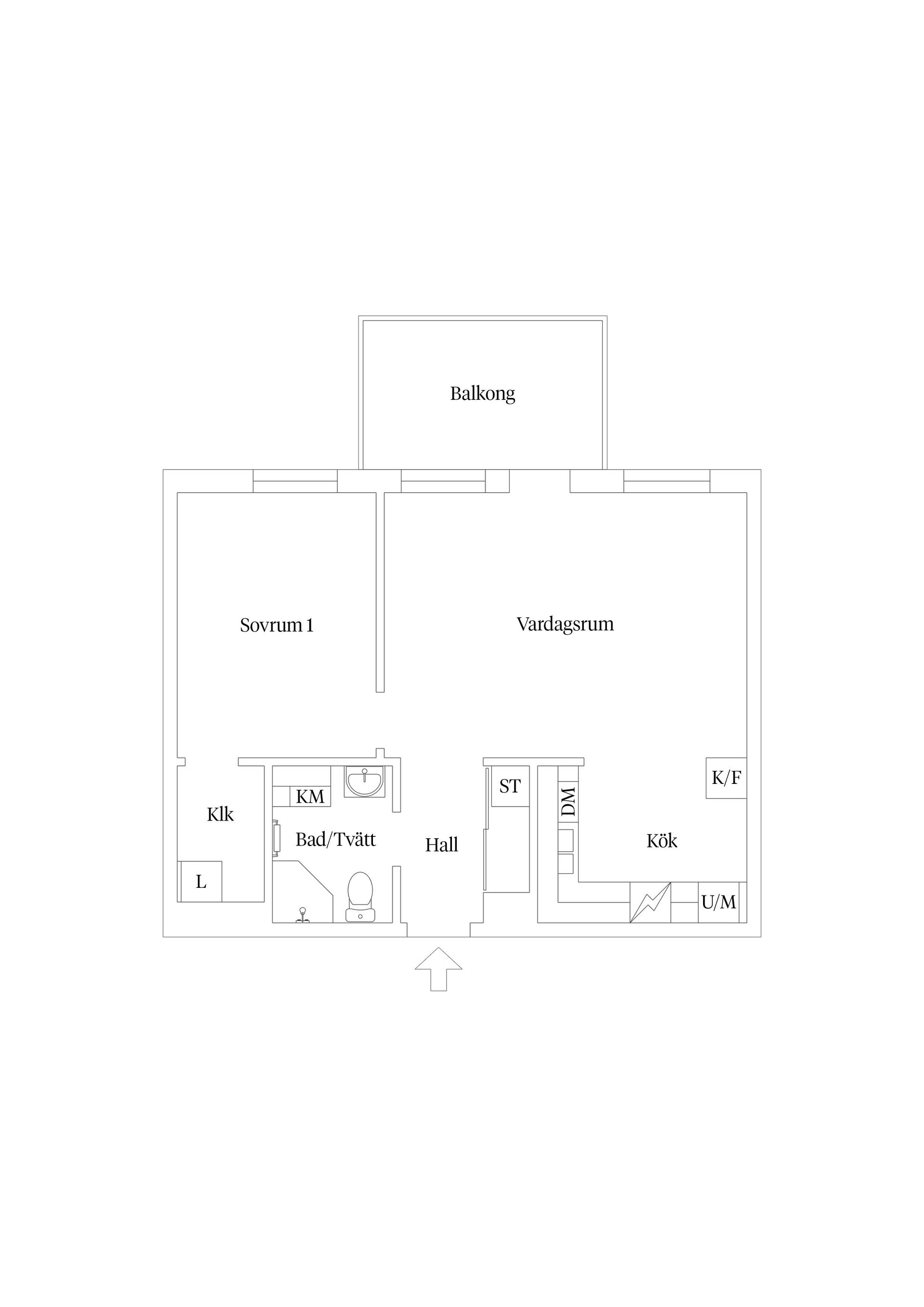 Bostadsrätt, Tullgarnsgatan 14, Kungsängen, Uppsala