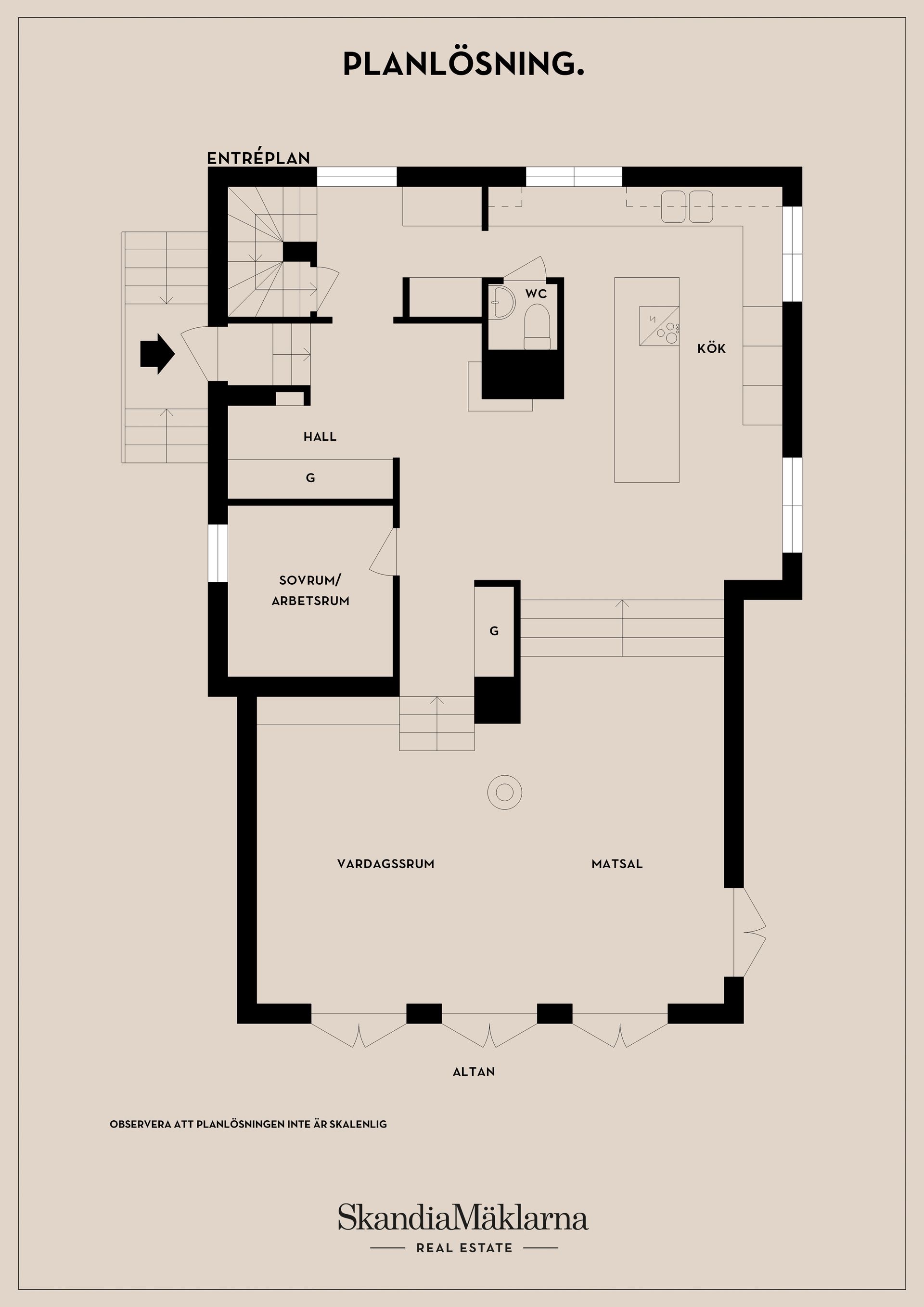 Villa, Svampvägen 112, Gamla Enskede, Stockholm