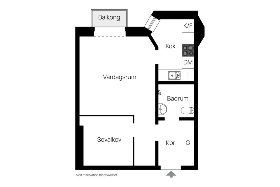 Bostadsrätt, Gullmarsvägen 12, Gullmarsplan/Johanneshov, Stockholm