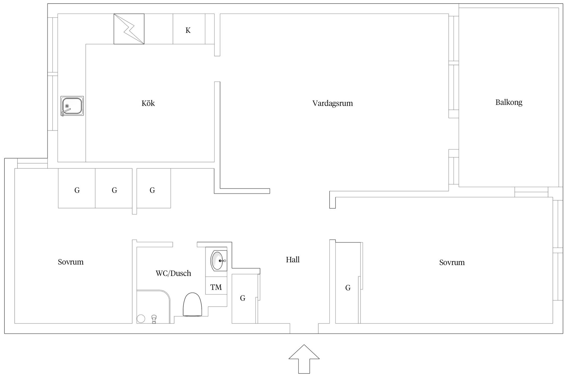 Bostadsrätt, Rubingatan 46, Göteborg