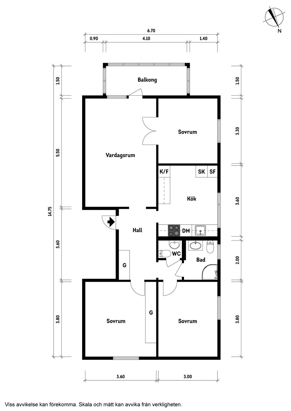 Bostadsrätt, Toltorpsgatan 50A, Toltorpsdalen, Mölndal
