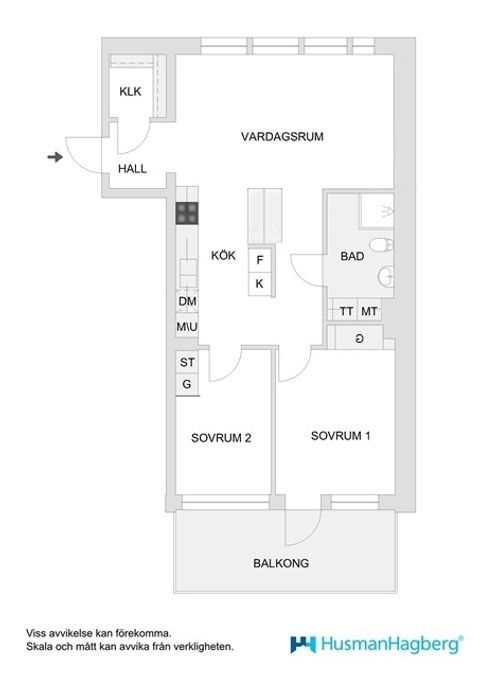Bostadsrätt, Skärvstensgatan 16, Mariehöjd, Umeå