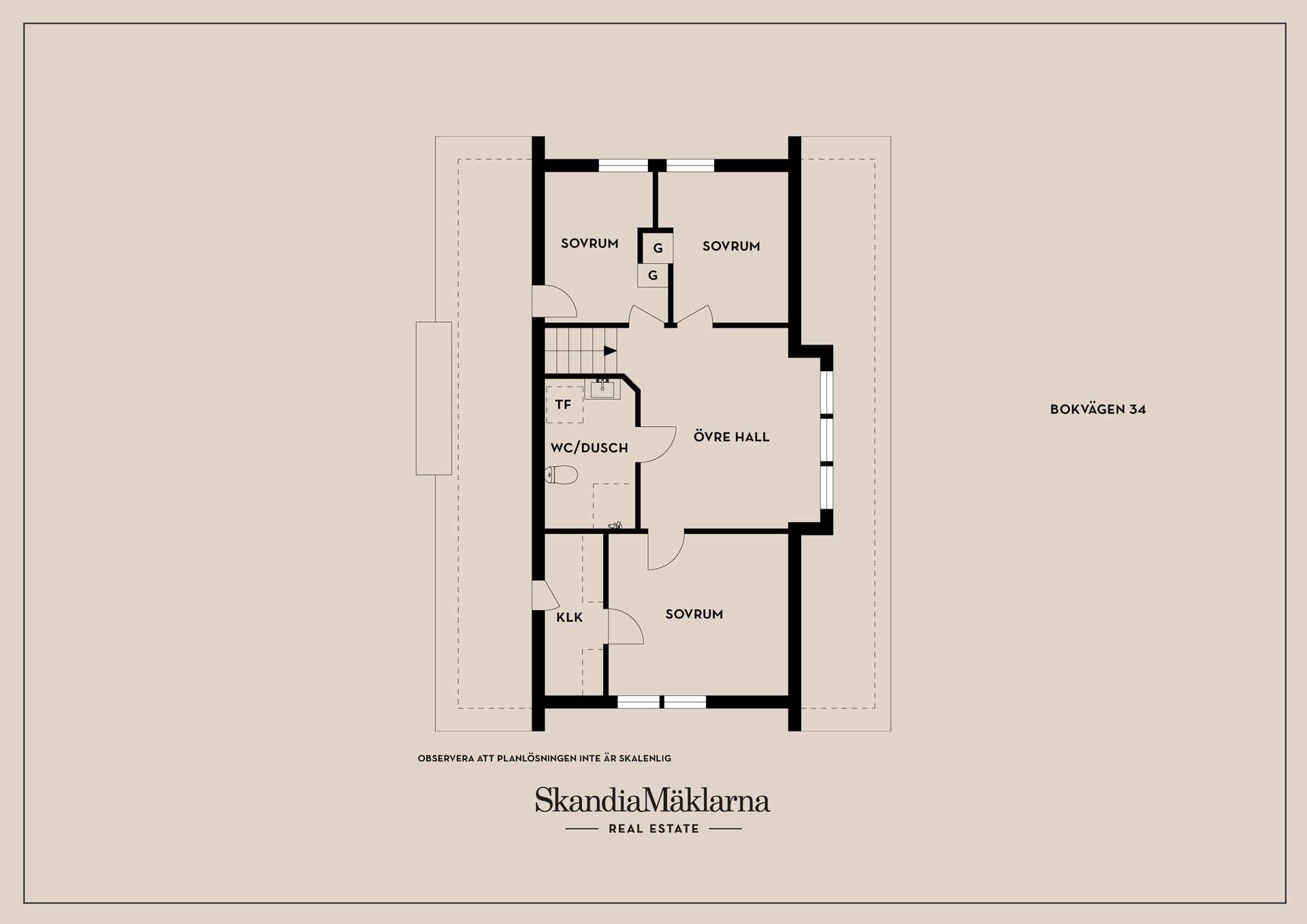 Villa, Bokvägen 34, Tullinge Trädgårdsstad, Botkyrka