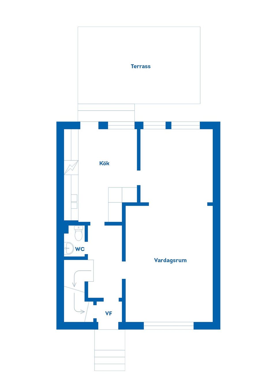 Bostadsrätt, Radhus, Åkerstigen 3F, Bomhus, Gävle
