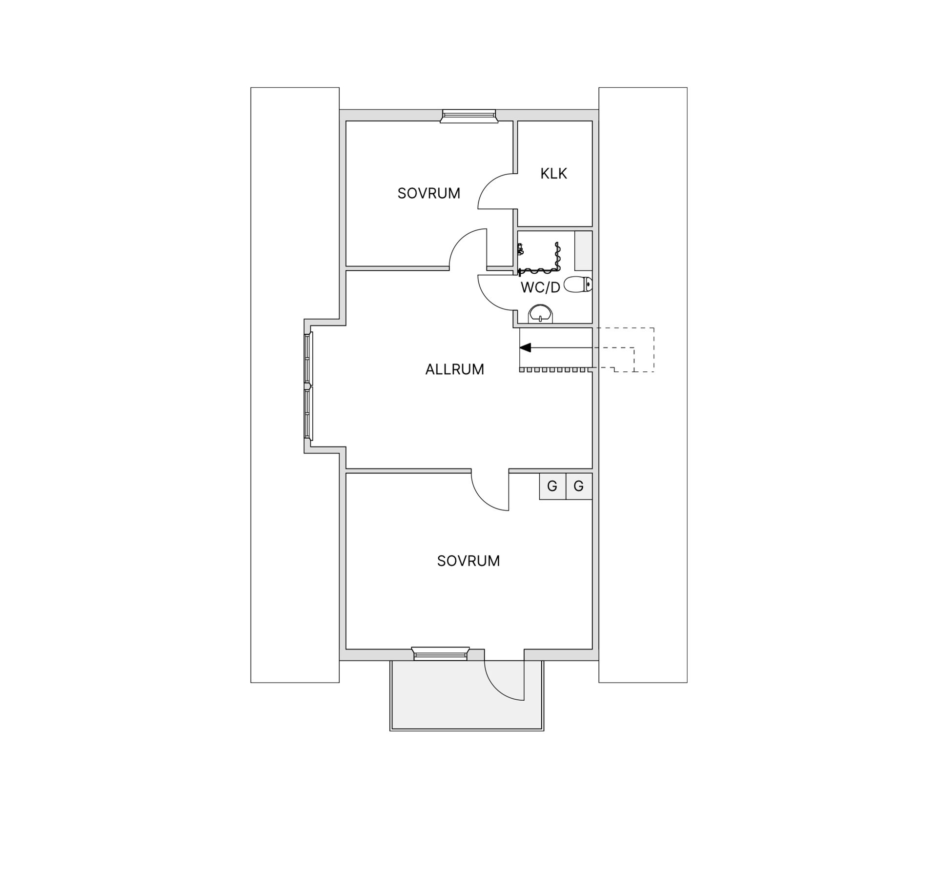 Villa, Västra Hjoggböle 107, Hjoggböle, Skellefteå