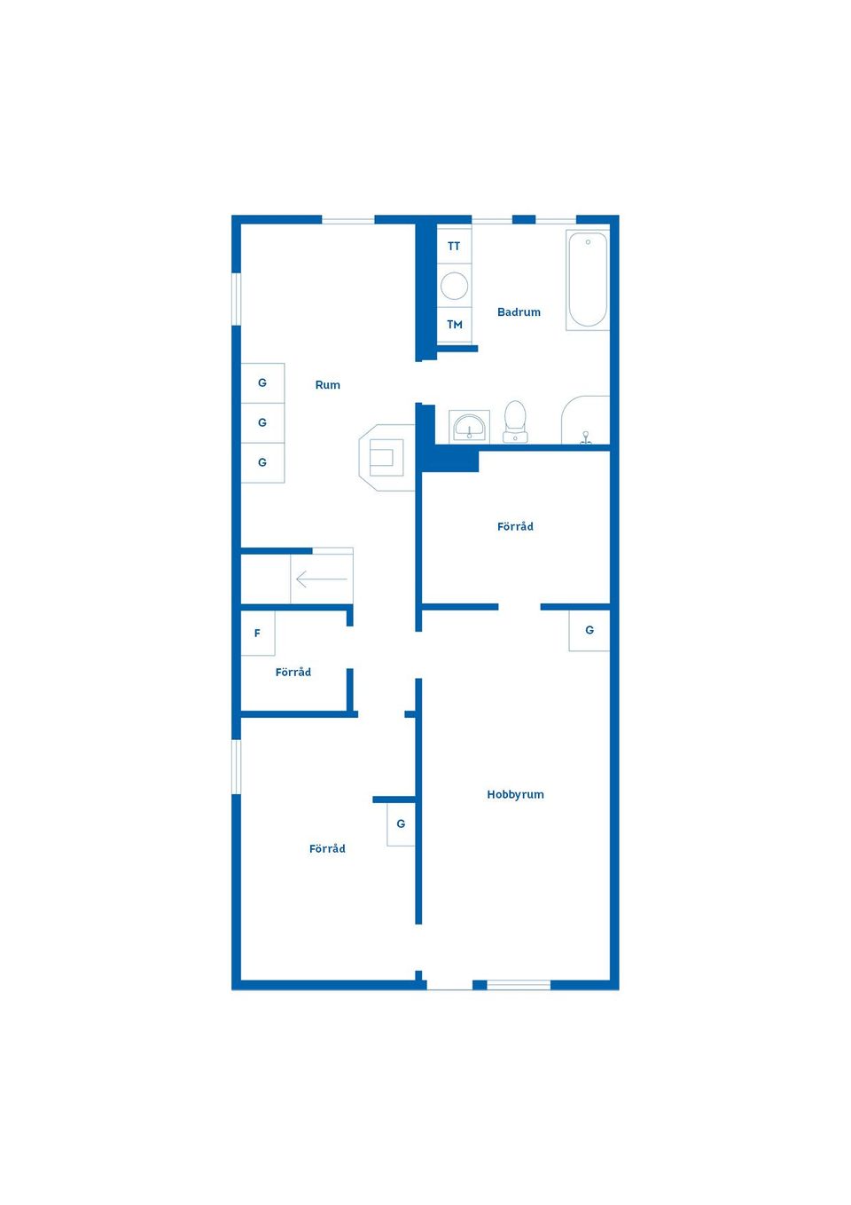 Villa, Solhemsgatan 3, Osby - Centralt, Osby