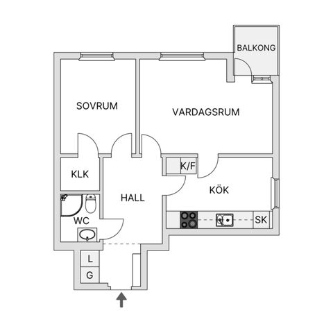 Bostadsrätt, Sjösabrinken 30, Högdalen, Stockholm