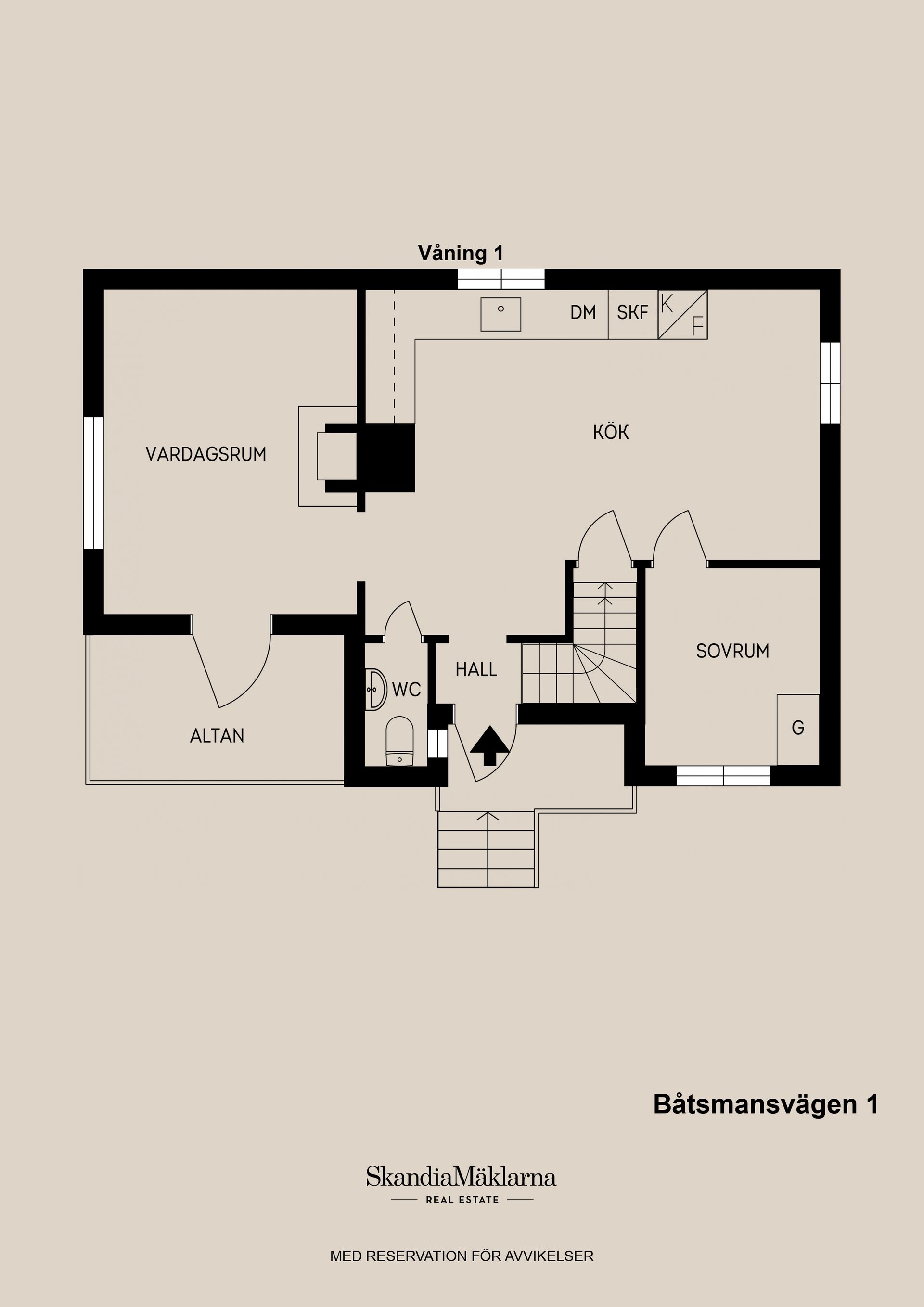 Villa, Båtsmansvägen 1, Marma, Älvkarleby