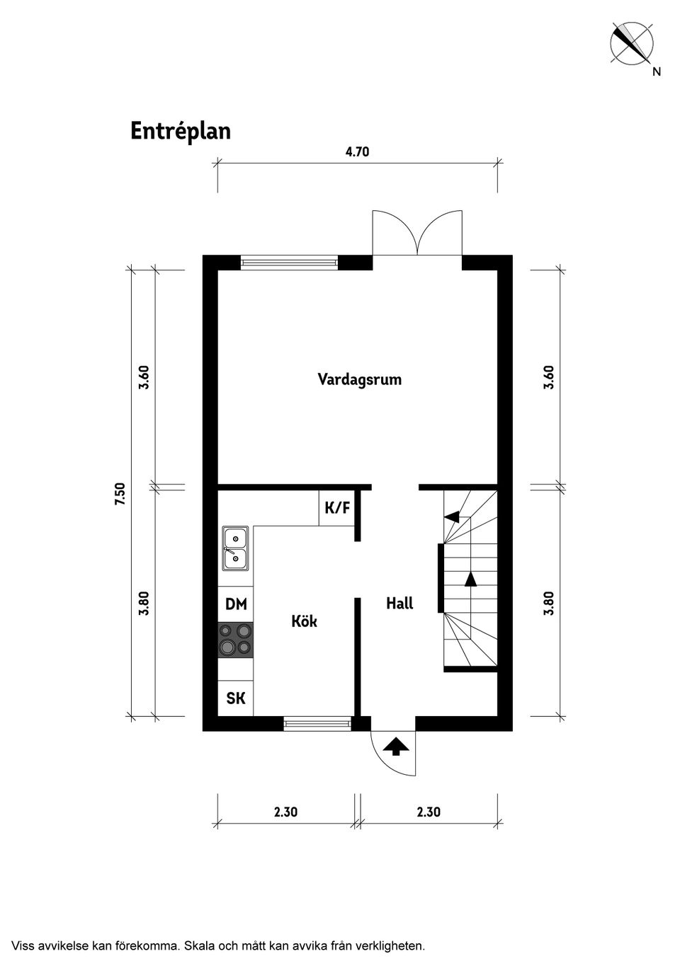 Bostadsrätt, Radhus, Lyckhemsgatan 8C, Fredriksberg, Vänersborg