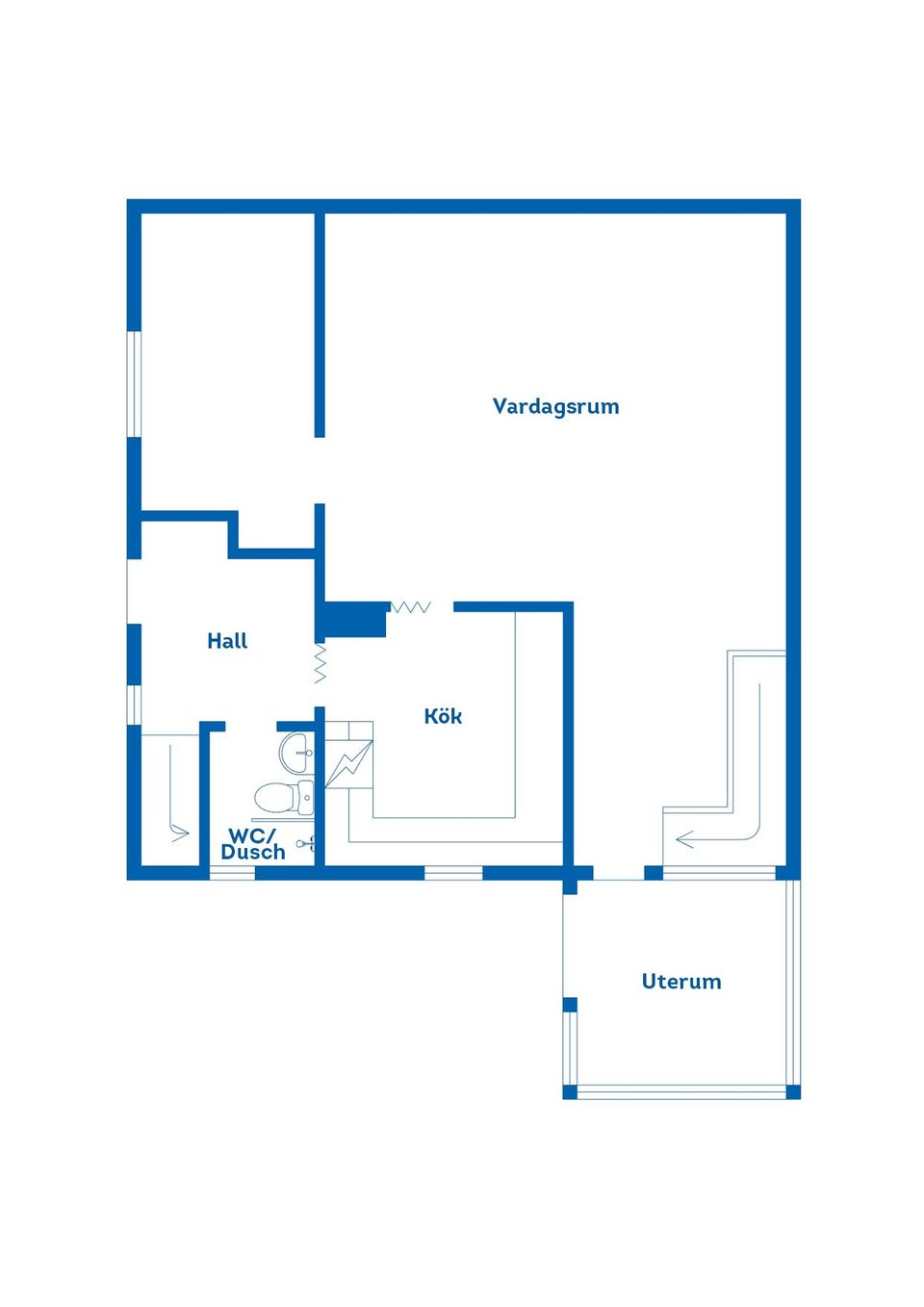 Villa, Västanväg 12, Tyringe, Hässleholm