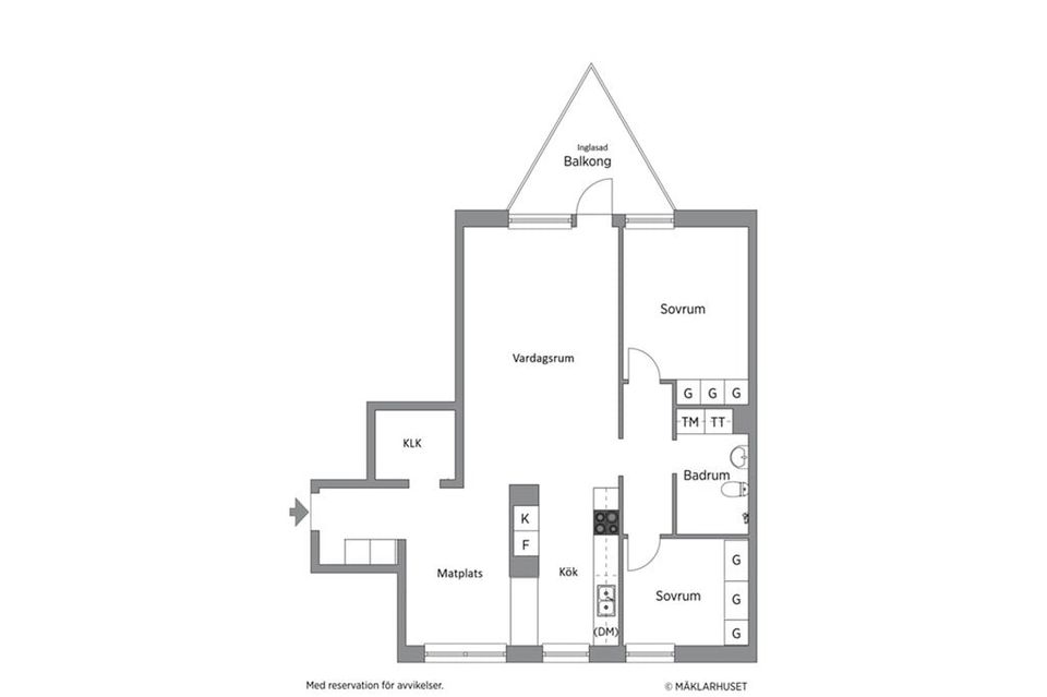 Bostadsrätt, Krakel Spektakels Gata 1, vån 3, Annedal, Stockholm