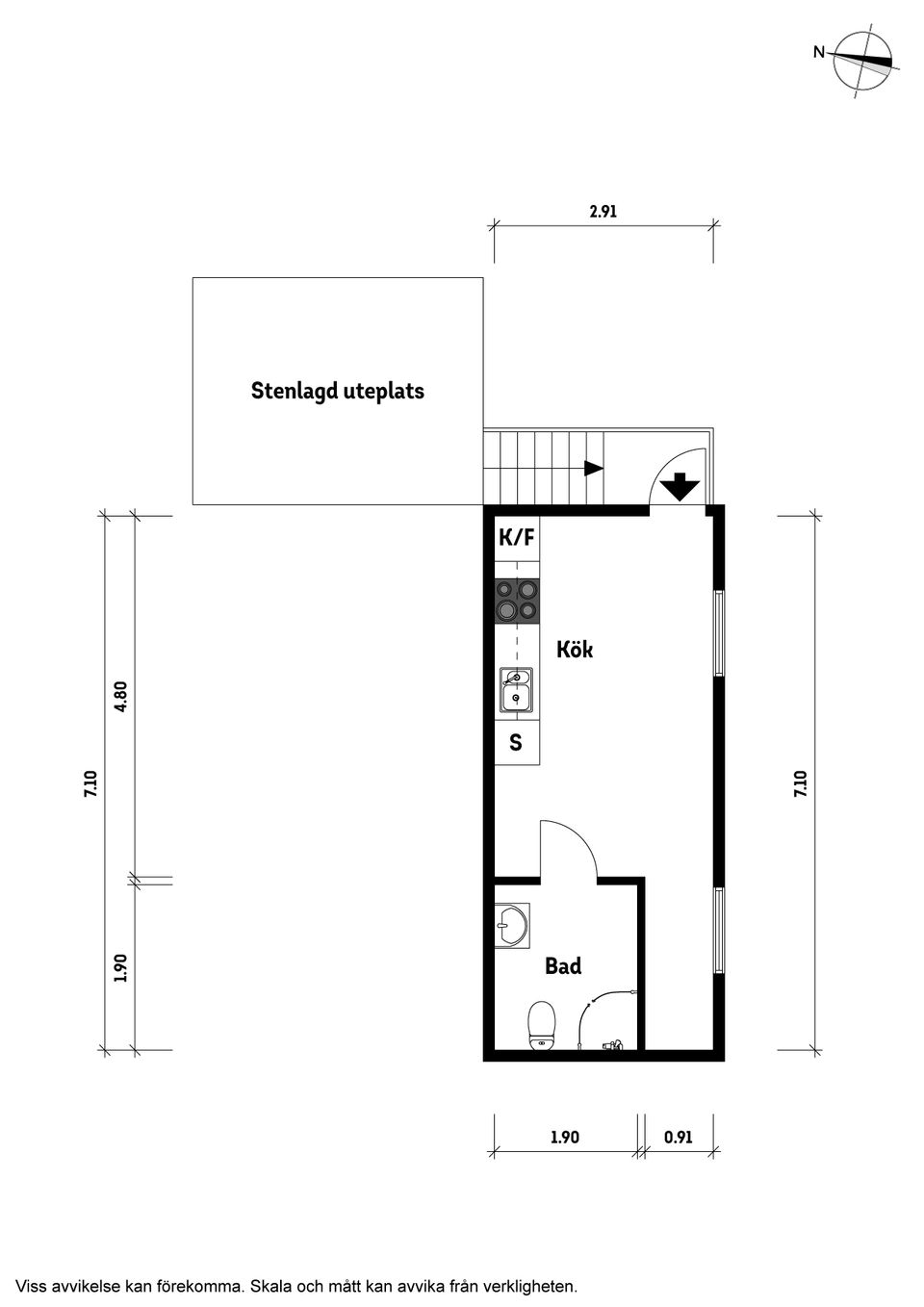 Bostadsrätt, Vättlevägen 4 A, Kristineholm, Alingsås