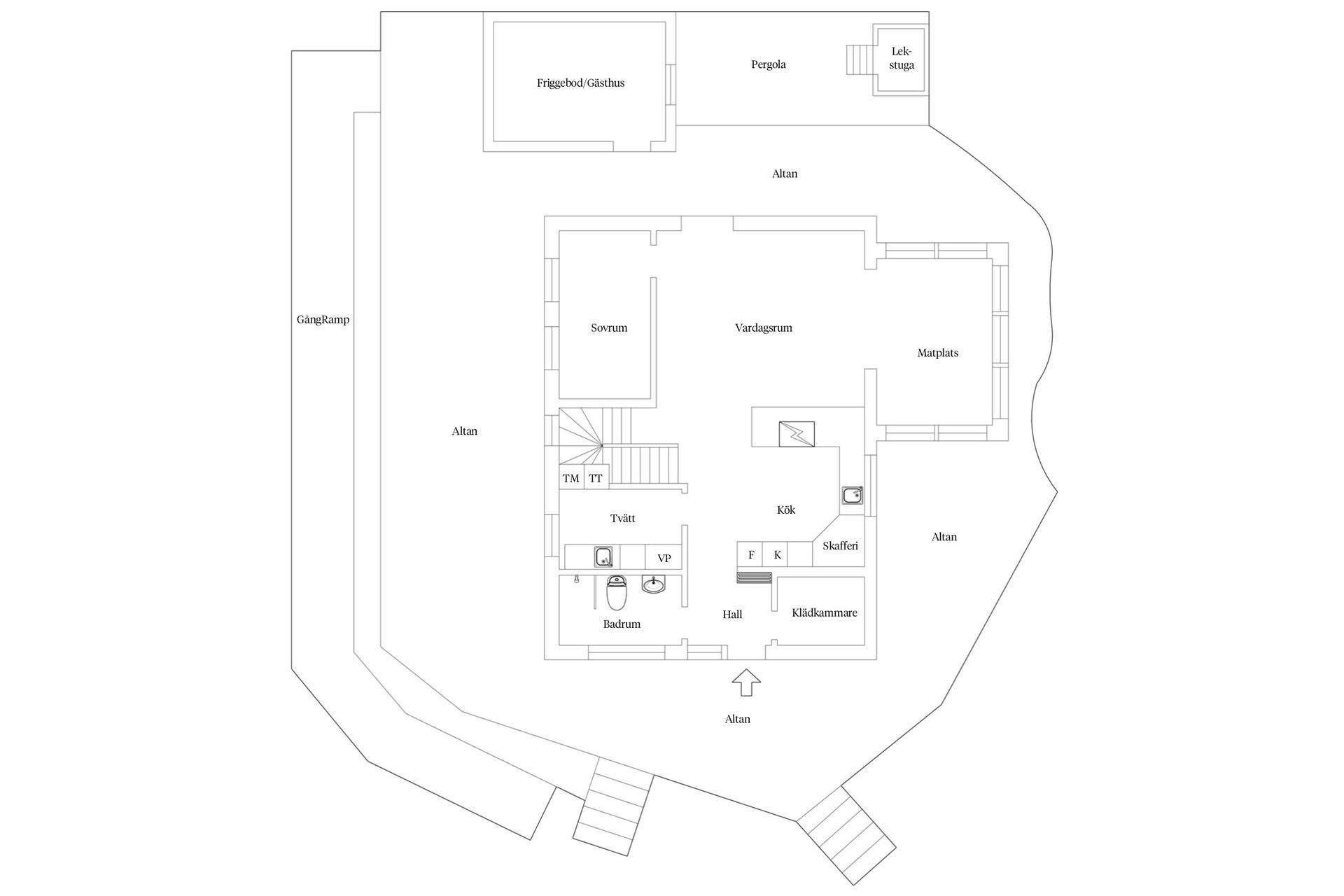 Villa, Hedenvägen 4, Marstrand-Instön, Kungälv