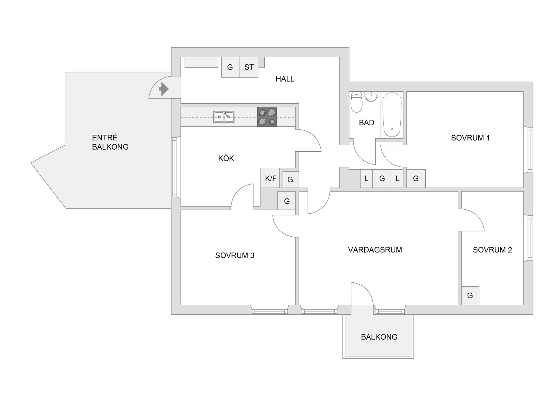 Bostadsrätt, Skälbyvägen 21, Barkarby, Järfälla
