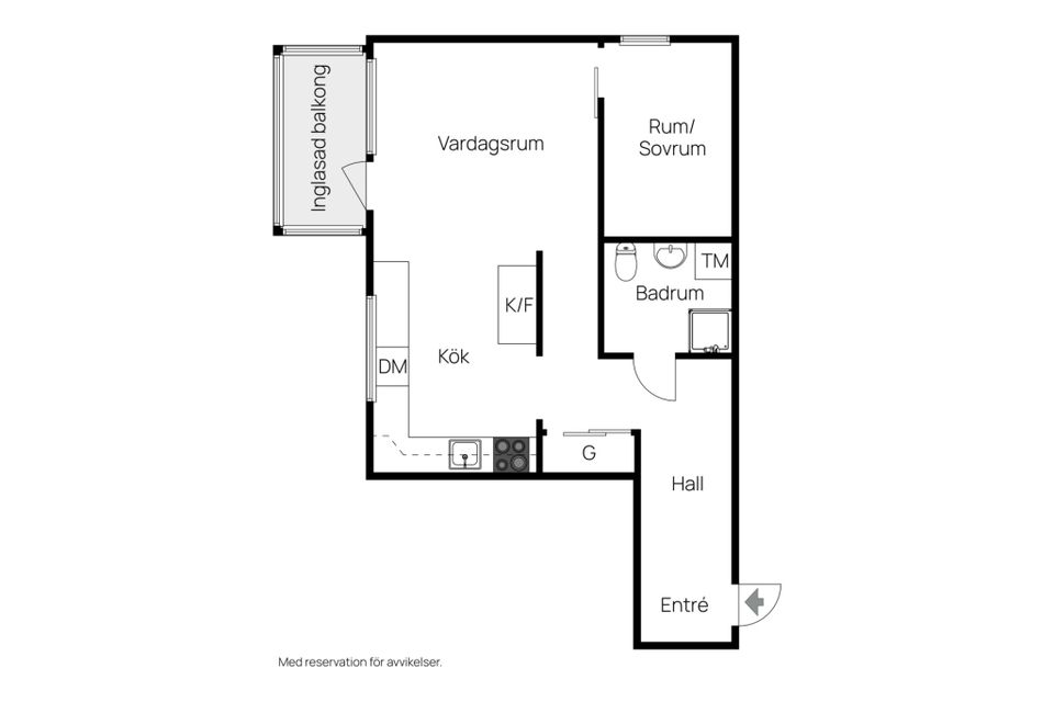 Bostadsrätt, Guldbrandsgatan 5, Trandared, Borås