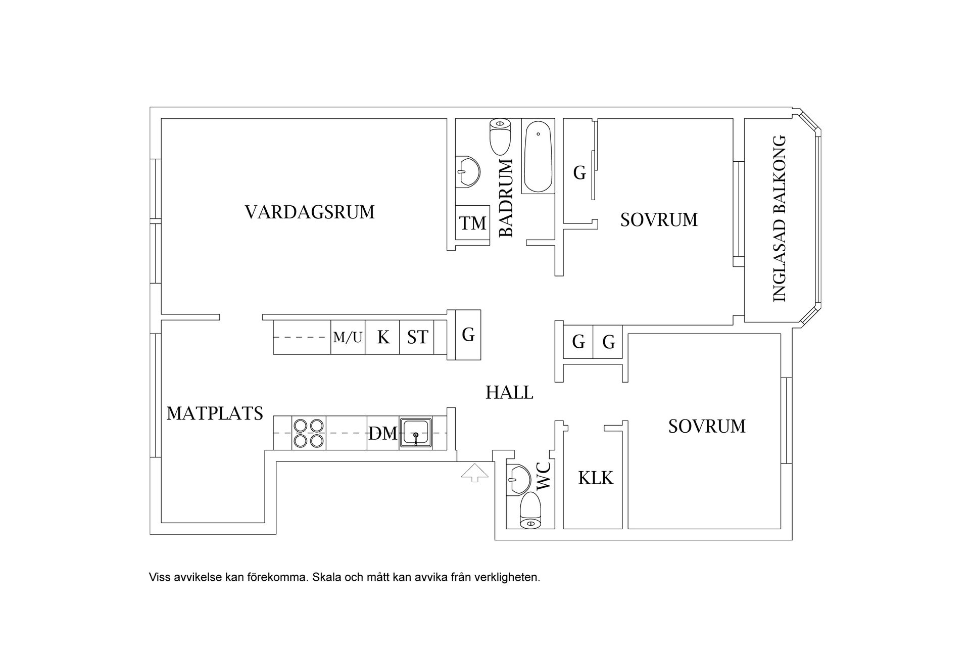 Bostadsrätt, Lingonstigen 68, Kallkällan, Luleå