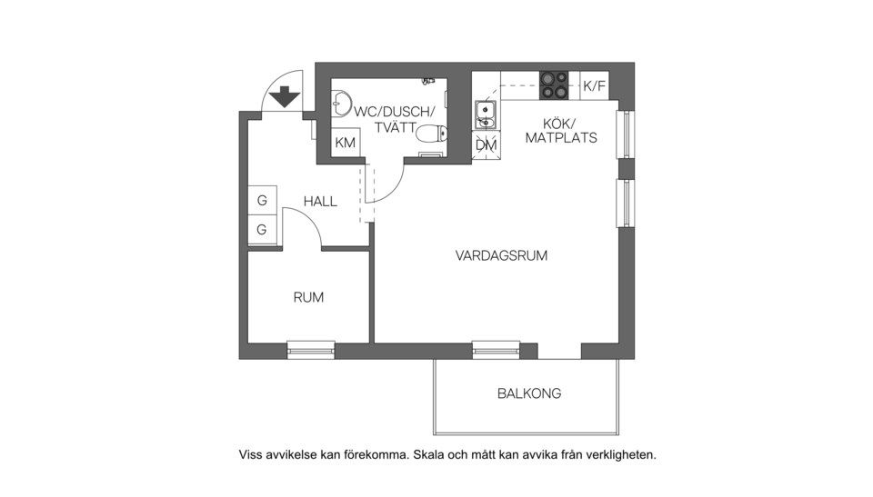 Bostadsrätt, Småbrukets backe 14, Visättra, Huddinge