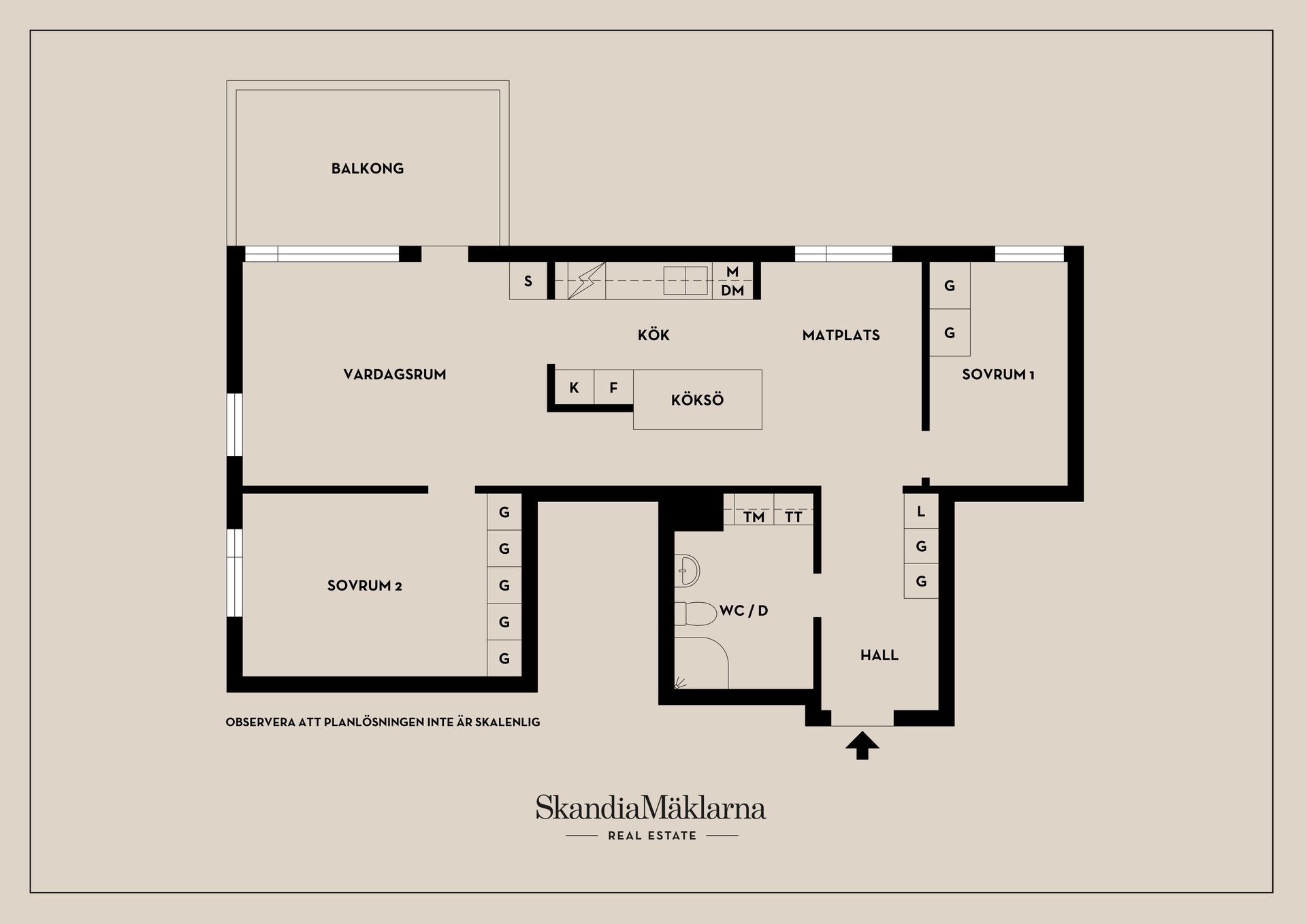 Bostadsrätt, Mattvägen 3, Riksby, Stockholm