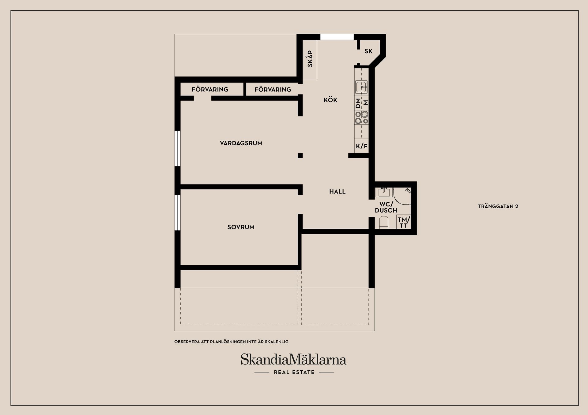 Bostadsrätt, Tränggatan 2, Kanberget, Linköping
