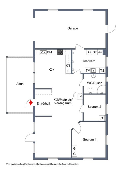 Villa, Bolandsvägen 34, Kramfors