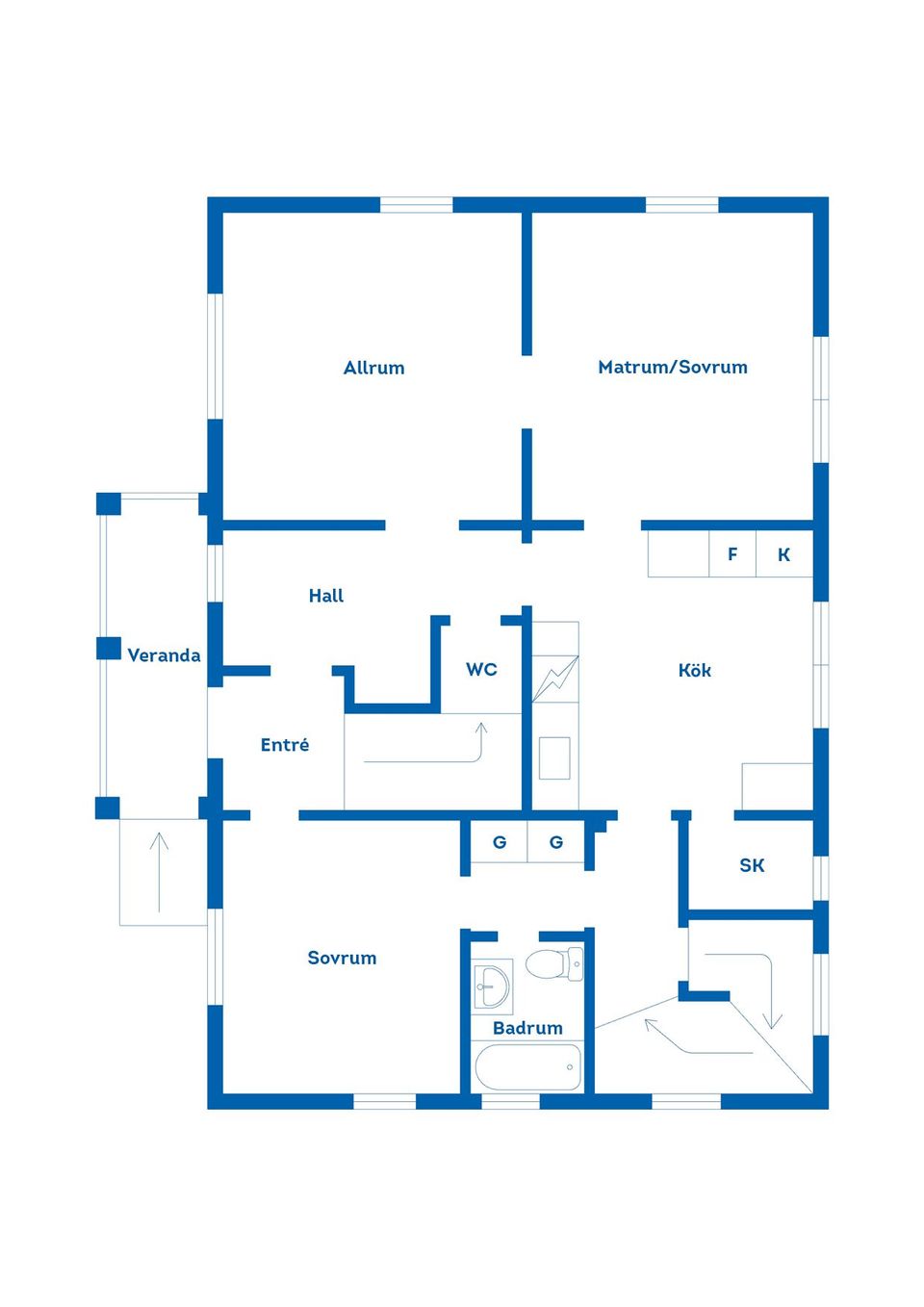 Villa, Västra Grevilligatan 4, Nyestan, Mariestad