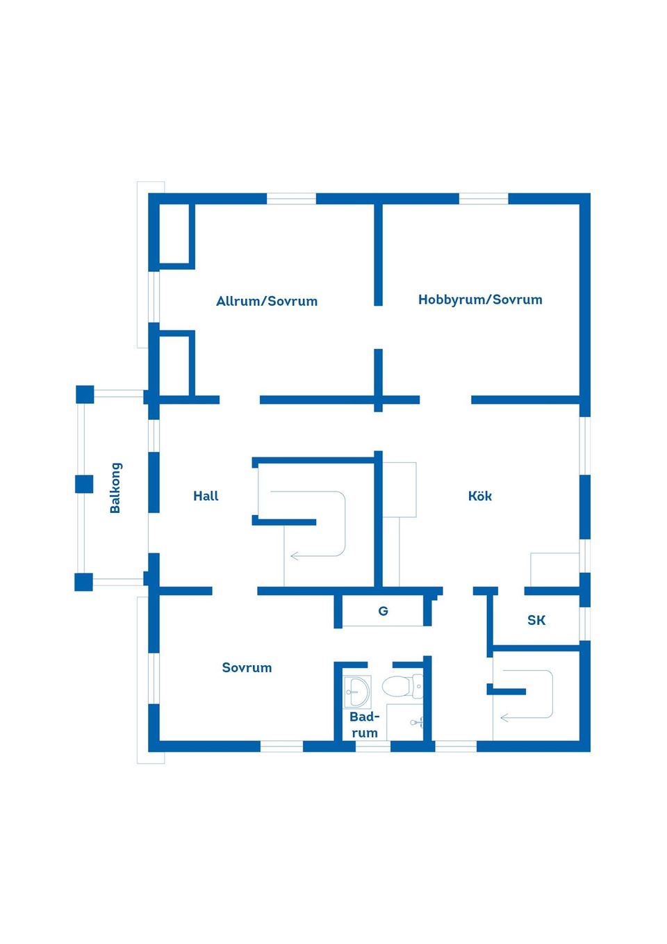 Villa, Västra Grevilligatan 4, Nyestan, Mariestad