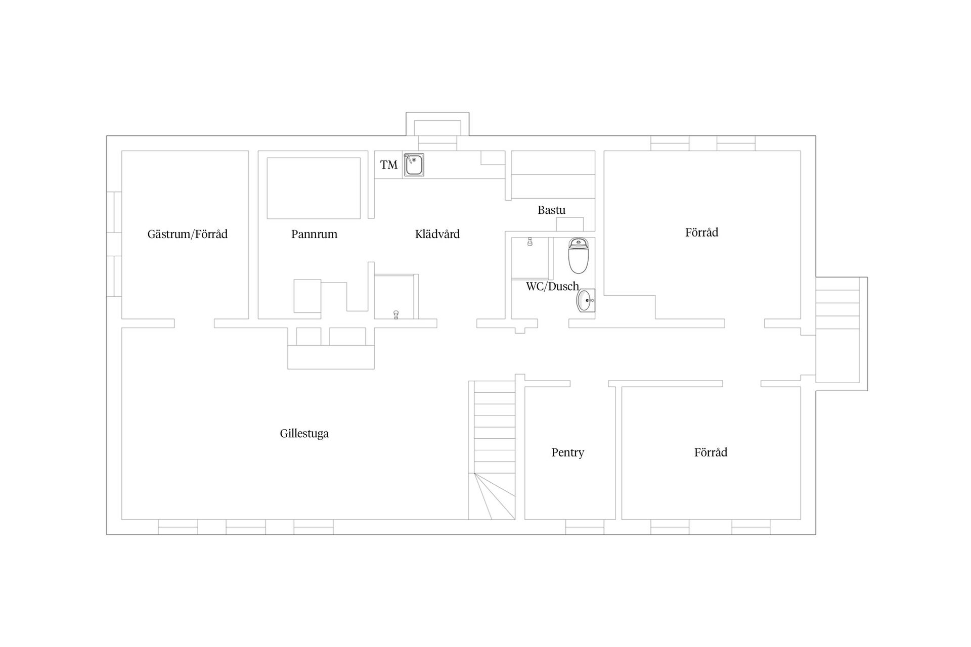 Villa, Ulriksbergspromenaden 25B, Väster, Växjö