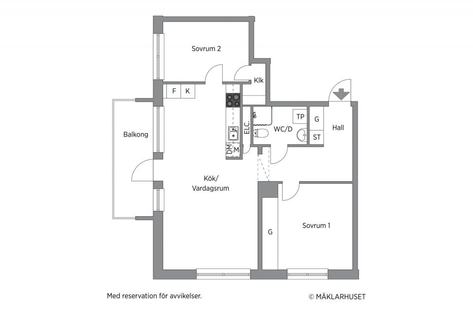 Bostadsrätt, Albert Engströmsgatan 2H, Gränby, Uppsala