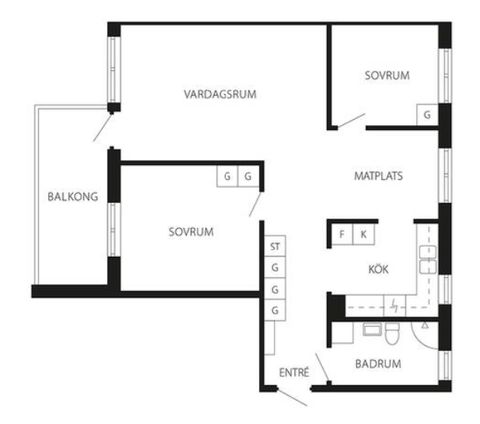 Bostadsrätt, Tulegatan 49, 2 tr!, Centrala Sundbyberg, Sundbyberg
