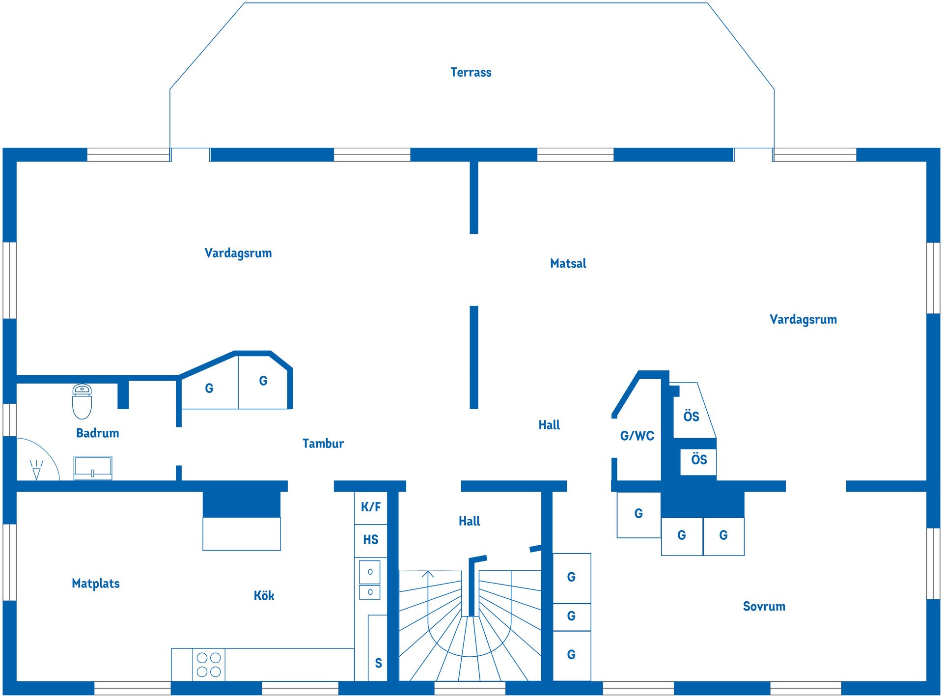 Villa, Sörmlandsgatan 24, Katrineholm Söder, Katrineholm