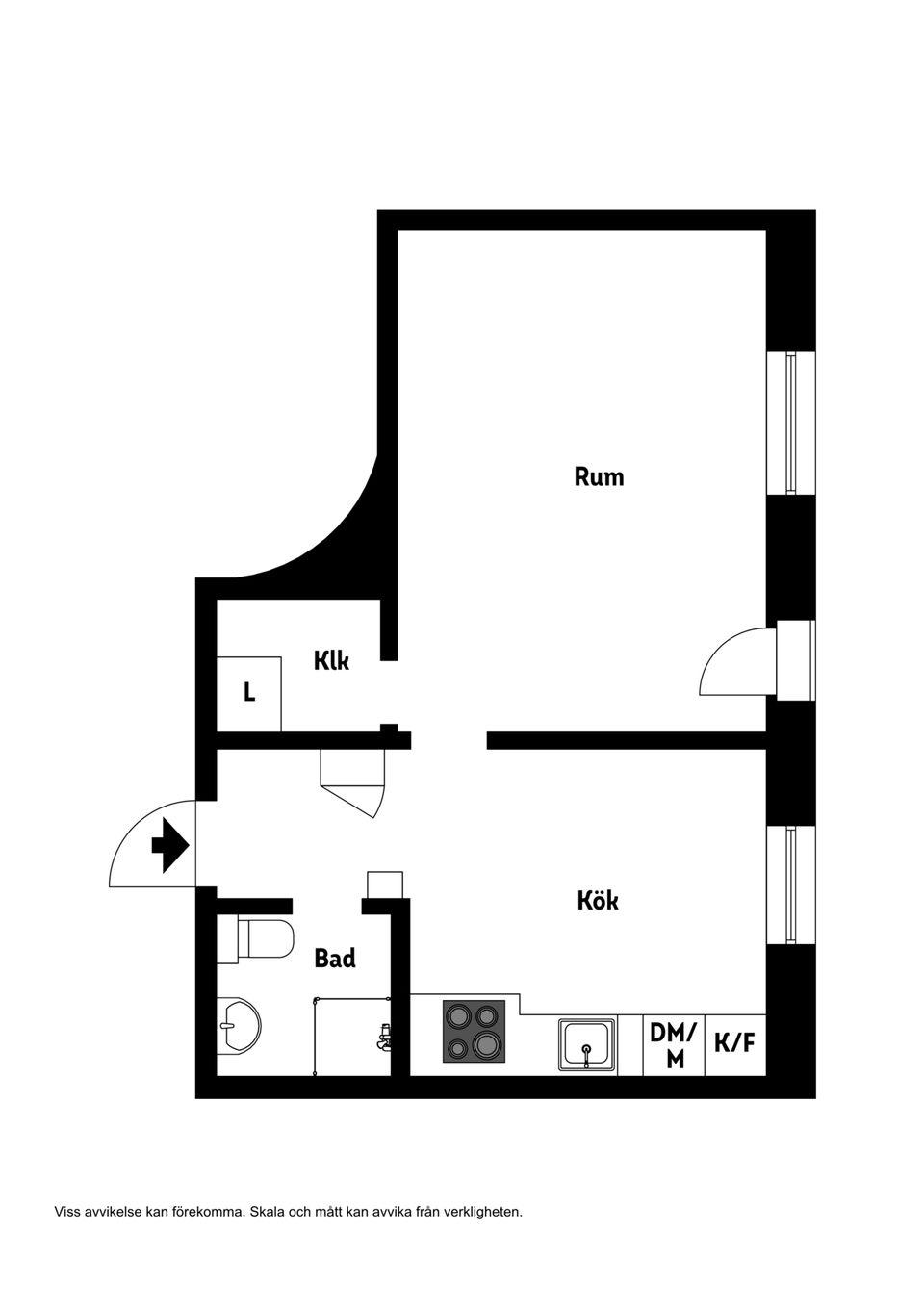 Bostadsrätt, Ekersgatan 4A, Väster, Örebro